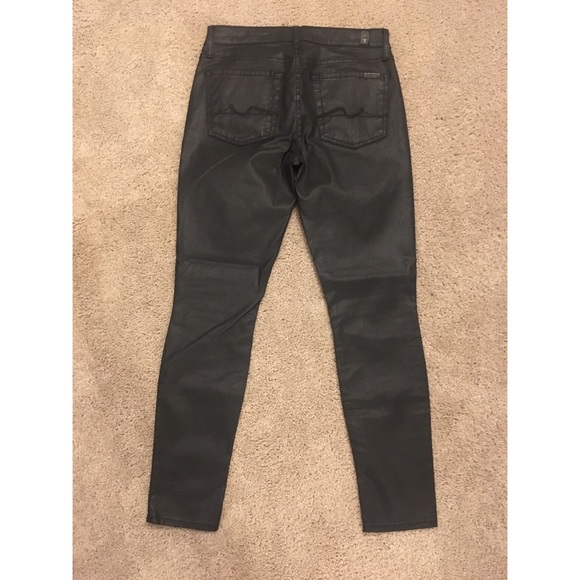 7 For All Mankind Black Jeans - Picture 3 of 7